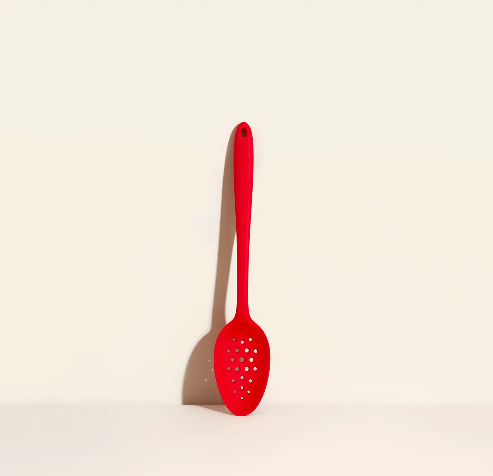 Gir Perforated Spoon - Red